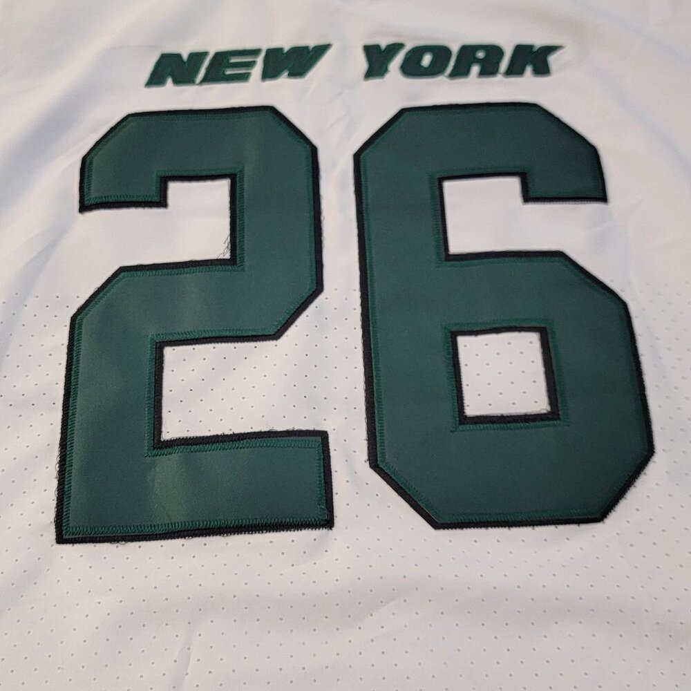 New York Jets Team Jersey – White Game Day Edition – Great Condition Size 52